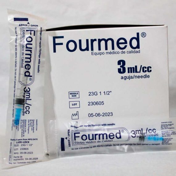 FOURMED JERINGA 3ML 23G 1 1/2