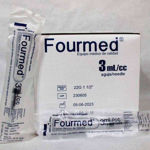 FOURMED JERINGA 3ML 22G 1 1/2