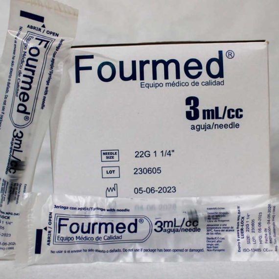 FOURMED JERINGA 3ML 22G 1 1/4