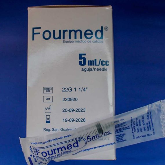 FOURMED JERINGA 5ML 22G 1 1/4