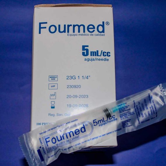 FOURMED JERINGA 5ML 23G 1 1/4